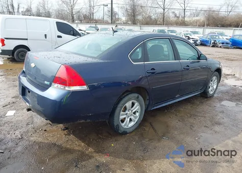 2012 Chevrolet Impala Ls from USA, damaged, VIN 2G1WA5E38C1159535